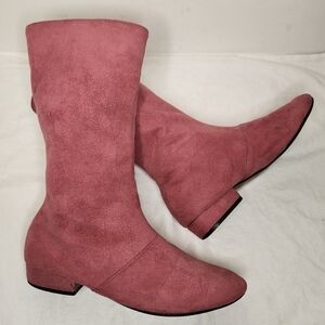 80s Pink Pixie Boots Italy